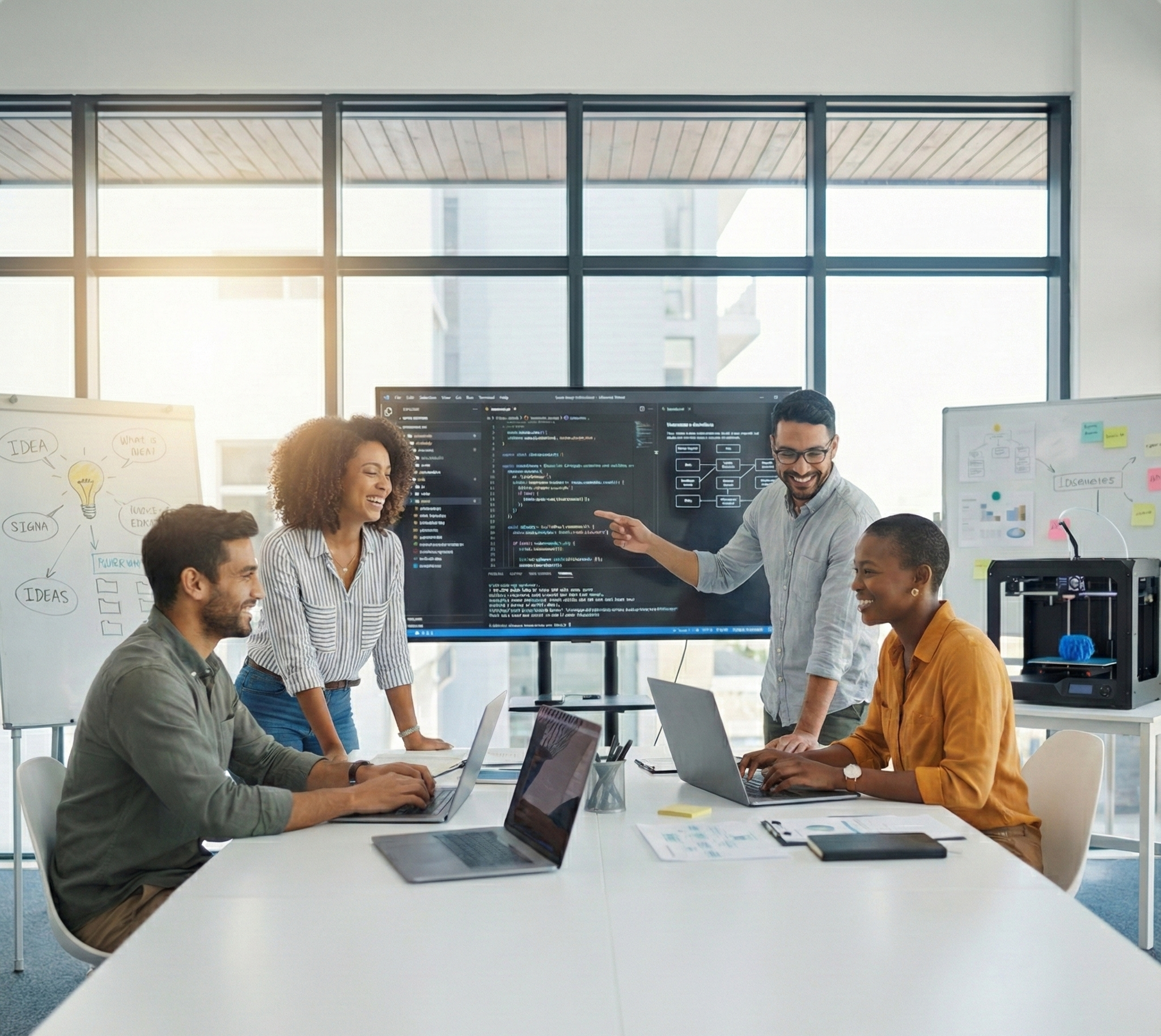 Modern office collaboration